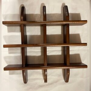 Wooden Wall Mounted Trinket Shelf